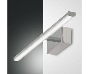 Fabas Luce Applique a LED Nala, cromo, larghezza 50 cm Fabas Luce