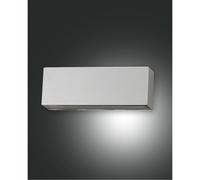 Fabas Luce Parete LED Esterni Trigg 6786-02-844 Argento IP54 14Watt Up & Down [EEK: G]