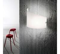 Fabas Luce Applique da parete moderna diffusore in vetro lampada a risparmio ene