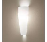 Fabas Luce Applique Dedalo IP44 bianco 2642-21-102