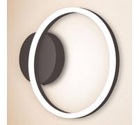 Fabas Luce Applique LED Giotto, 1 luce, nera Fabas Luce