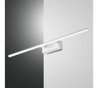 Fabas Luce Applique LED Nala bianca, larghezza 75 cm 3361-28-102