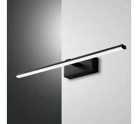 Fabas Luce Applique LED Nala, nera, larghezza 50 cm Fabas Luce