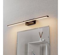 Fabas Luce Applique LED Nala, nera, larghezza 75 cm 3361-28-101
