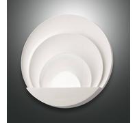Fabas Luce Applique LED Sunrise, bianca 3523-21-102