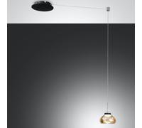 FABAS LUCE Arabella lampada a sospensione LED 1 x 8 W Ø 14 cm, 3547-41-125, Arabella [Lampade per Interni > Lampade a Sospensione]