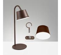 FABAS LUCE Armanda lampada da tavolo/a parete ricaricabile, LED, 3742-50-361+3742-71-361, Armanda [Lampade per Esterni > Lampade da Tavolo]