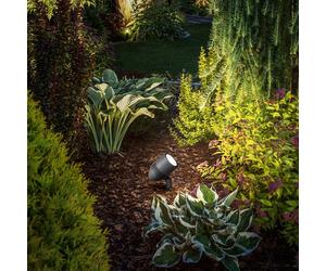 FABAS LUCE Boris faretto su picchetto a terra, LED, 6550-71-294, Boris [Lampade per Esterni > Punti Luce e Faretti]