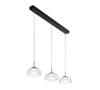 FABAS LUCE Brena lampada a sospensione, LED 3 luci, squadrata, 3755-48-241, Brena [Lampade per Interni > Lampade a Sospensione]