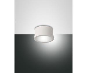 Fabas Luce Faretto da soffitto 1 luce a LED con struttura in metallo Ponza Bianc