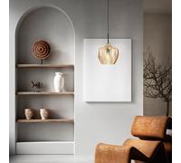 FABAS LUCE Gallura lampada a sospensione E27 1 x 40 W Ø25 cm, 3722-40-125, Gallura [Lampade per Interni > Lampade a Sospensione]