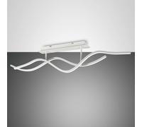 Fabas Luce Illuminazione da soffitto plafoniera a LED con diffusore dalle linee [EEK: E]
