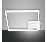 Fabas Luce Lampada a soffitto plafoniera LED con diffusore rettangolare dalle li