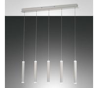 Fabas Luce Lampada a sospensione a LED con 5 diffusori dalle linee moderne ed el [EEK: E]