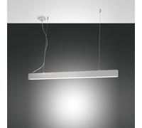 Fabas Luce Lampada a sospensione a LED grande con diffusore in metallo dalle lin