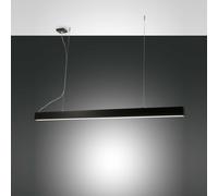 Fabas Luce Lampada a sospensione a LED grande con diffusore in metallo dalle lin