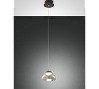 Fabas Luce Lampada a sospensione a LED moderna in metallo diffusore in vetro sof [EEK: E]