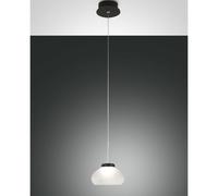 Fabas Luce Lampada a sospensione a LED moderna in metallo diffusore in vetro sof [EEK: E]