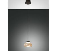 Fabas Luce Lampada a sospensione a LED moderna in metallo diffusore in vetro sof [EEK: E]