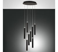 FABAS LUCE Prado lampada a sospensione LED, 3000 K, 8 x 6,5 W Ø40 cm, 3685-47-101, Prado [Lampade per Interni > Lampade a Sospensione]