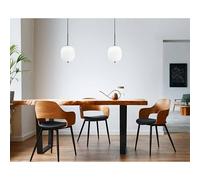 Fabas Luce Lampada a sospensione grande con diffusore in vetro soffiato dallo st