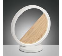 Fabas Luce Lampada da tavolo a LED dalle linee moderne Pierre Bianco 29W Lumen 3 [EEK: E]