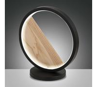 Fabas Luce Lampada da tavolo a LED dalle linee moderne Pierre Nero 29W Lumen 316 [EEK: E]