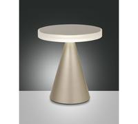 FABAS LUCE 3386-35-225 LAMPADA DA TAVOLO LED NEUTRA 12W 1080lm ORO OPACO TOUCH