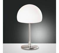 Fabas Luce Lampada da tavolo LED Gaia con touchdimmer, cromo Fabas Luce