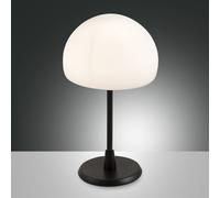 Fabas Luce Lampada da tavolo LED Gaia con touchdimmer, nera Fabas Luce