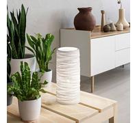 Fabas Luce Lampada da tavolo Marbella ceramica, alta 25 cm Fabas Luce