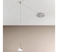 Fabas Luce Lampada LED a sospensione Isabella, 1 luce, alu Fabas Luce