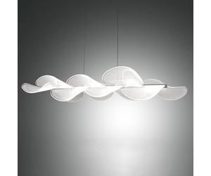 Fabas Luce Lampada LED a sospensione Sylvie lunga, 78 x 37 cm Fabas Luce