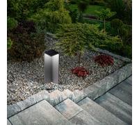 Fabas Luce Lampada solare a LED Fold, grigio scuro, sensore di movimento, IP54 Fabas Luce