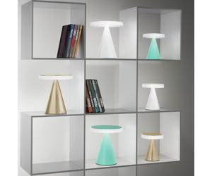 FABAS LUCE Neutra lampada da tavolo LED, piccola, 3386-34-225, Neutra [Lampade per Interni > Lampade da Tavolo]