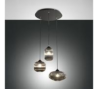 FABAS LUCE Nordal lampada a sospensione, LED 3 luci, 3662-47-126, Nordal [Lampade per Interni > Lampade a Sospensione]