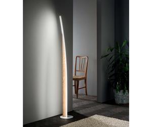 Fabas Luce Piantana Lampada da terra a LED dallo stile moderno Cordoba Bianco 35