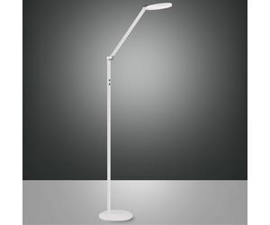 Fabas Luce Piantana LED Regina, 1 luce, bianco Fabas Luce