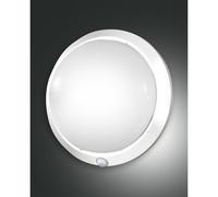 Fabas Luce Plafoniera con sensore di movimento con diffusore in acrilico Armilla