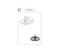 FABAS LUCE Fassa lampada a soffitto, E27, 3706-65-101, Fassa [Lampade per Interni > Lampade a Soffitto]