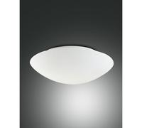 Fabas Luce Plafoniera grande con sensore di movimento con diffusore in vetro Pan