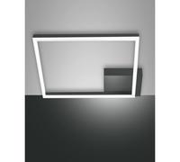 Bard plafoniera LED 39w quadrata moderna dimmerabile antracide
