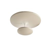 Fabas Luce Plafoniera LED Conrad, color sabbia, Ø 50 cm, metallo, dimmerabile Fabas Luce