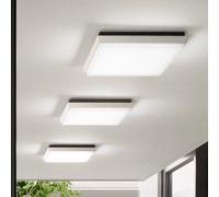 Fabas Luce Plafoniera LED da esterni Desdy, 30x30 cm, bianco Fabas Luce