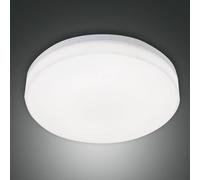 Fabas Luce Plafoniera LED esterni Trigo con sensore, bianco Fabas Luce