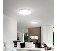ISY PLAFONIERA LED BIANCA D.55CM A LED CCT 2700K - 3200K - 4000K- 64W - 5800 lm DIMMERABILE