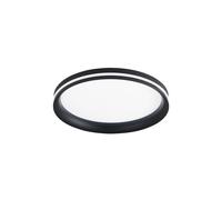 ISY PLAFONIERA LED NERA D.35CM A LED CCT 2700K - 3200K - 4000K- 42W - 4000 lm DIMMERABILE