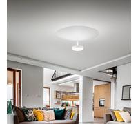 YUKO PLAFONIERA BIANCA A LED 3000K - 40W - 3200 lm DIMMERABILE