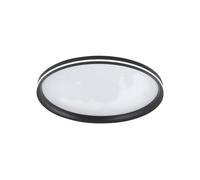 ISY PLAFONIERA LED NERA D.55CM A LED CCT 2700K - 3200K - 4000K- 64W - 5800 lm DIMMERABILE
