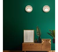 Fabas Luce Lampada da parete a LED con struttura in alluminio dal design moderno [EEK: A++]